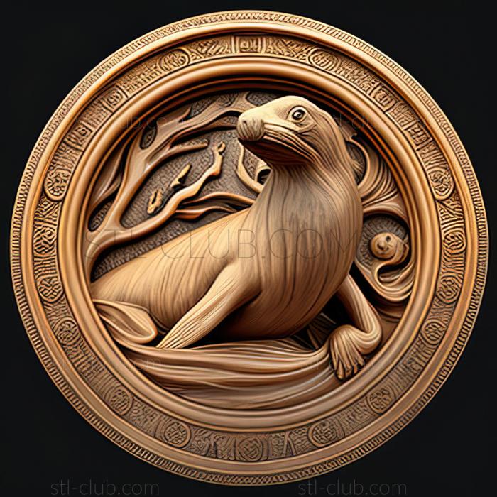 3D model st seal (STL)